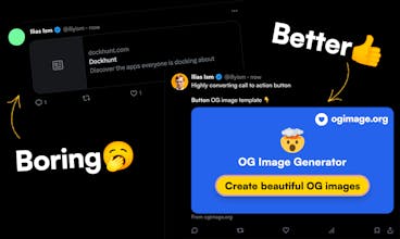 Elevate your social media presence with our versatile open graph and Twitter image templates for Next.js.