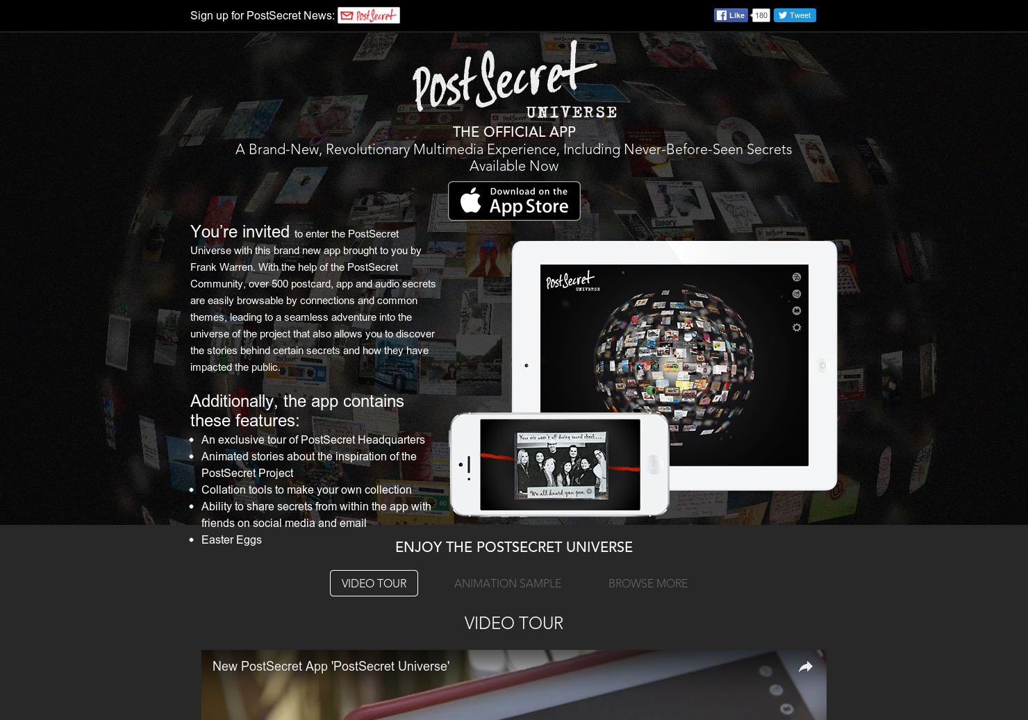 PostSecret Universe