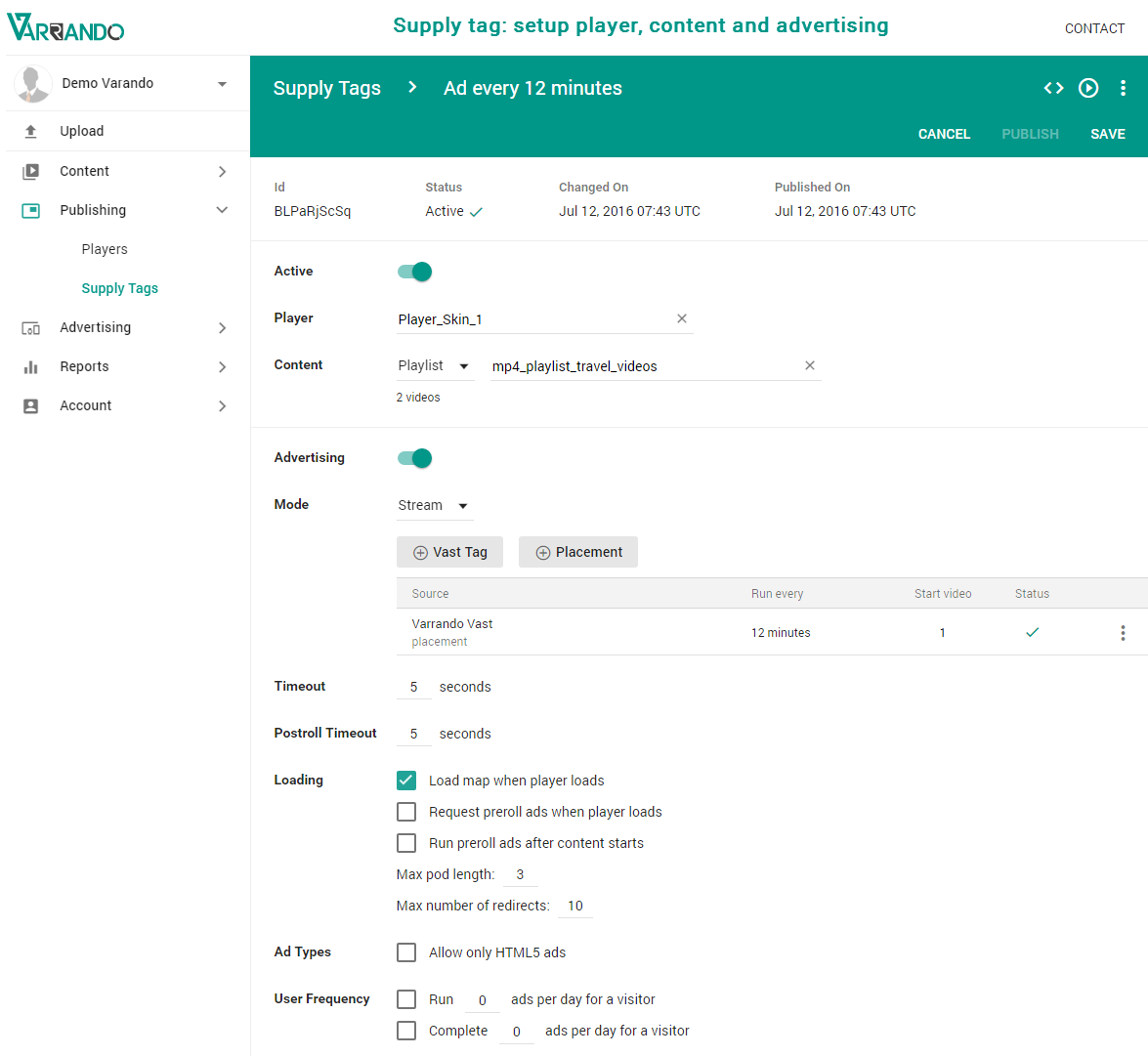 Varrando Video Platform: HTML5 Video Player gallery image