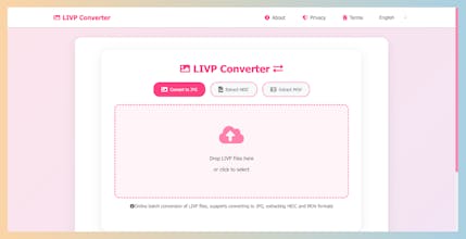 LIVP Converter -LIVP to JPG gallery image