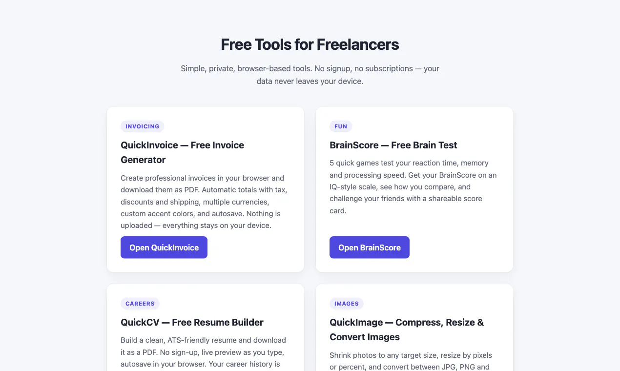 FreeTools gallery image