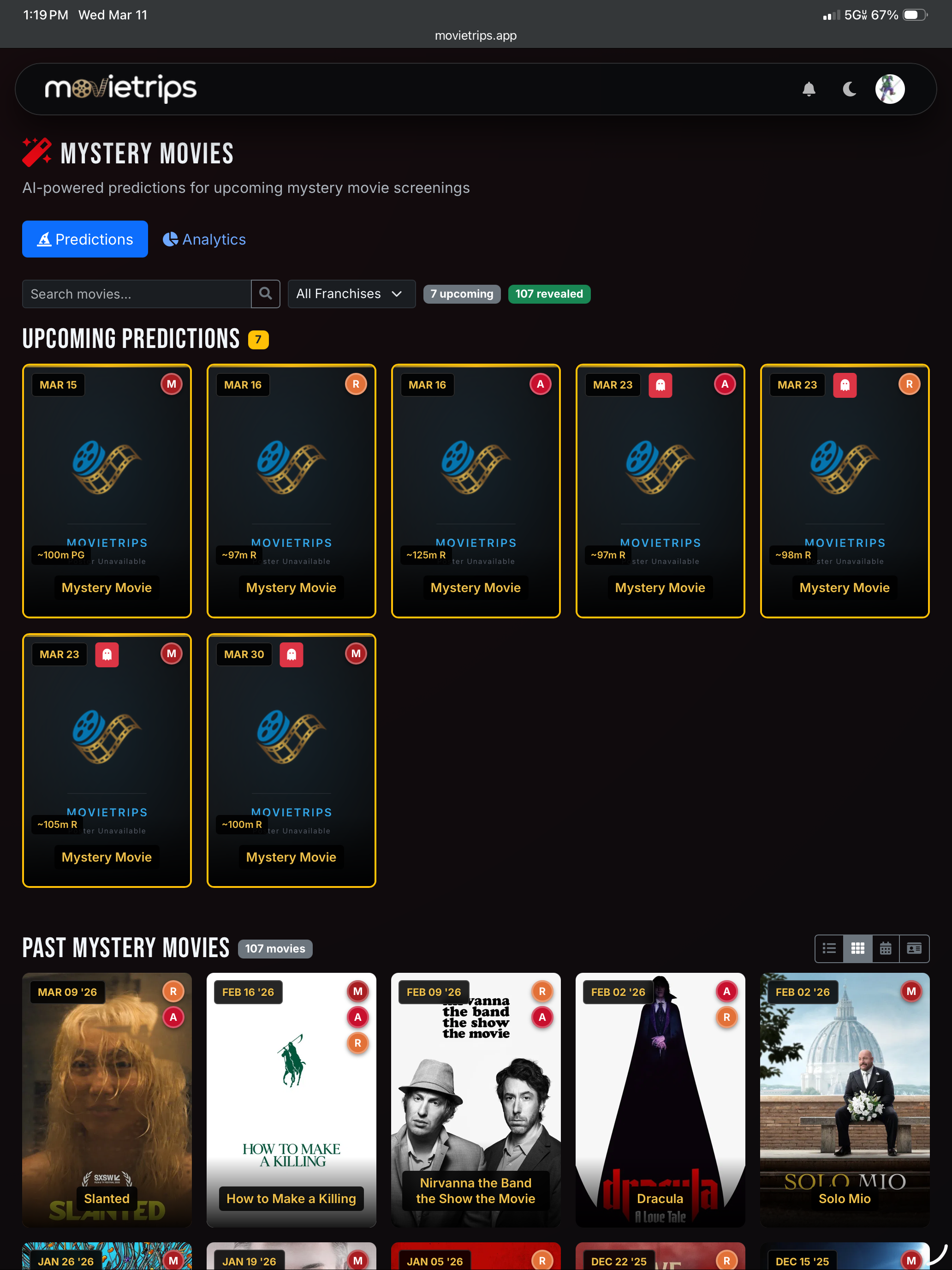 MovieTrips – Your movie life, synced. - Screenshot 4 showing product features and functionality
