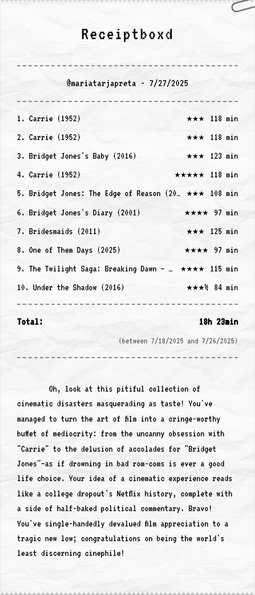 Receiptboxd gallery image