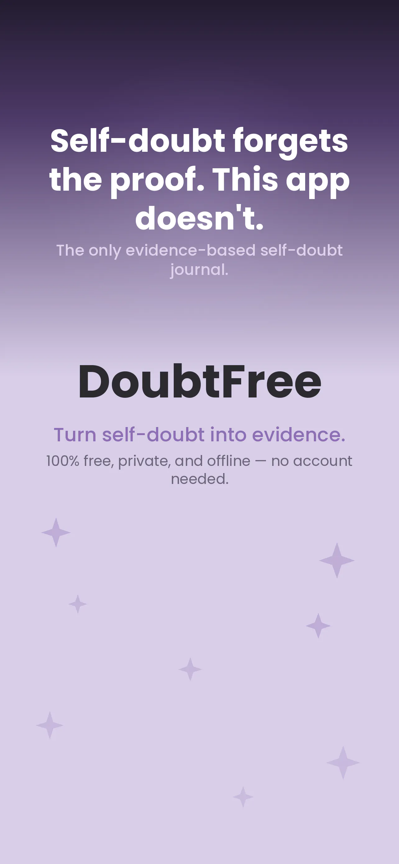 DoubtFree screenshot