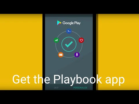 Playbook for Developers