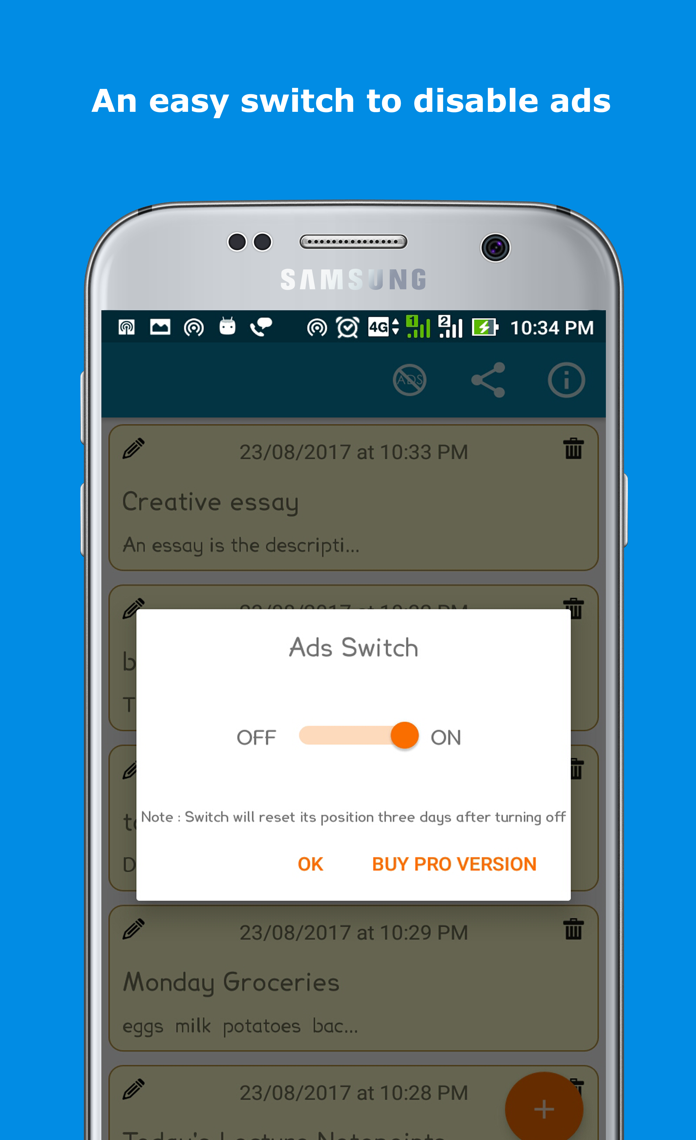 Smartynote : A multifuntional notepad for dyslexia gallery image