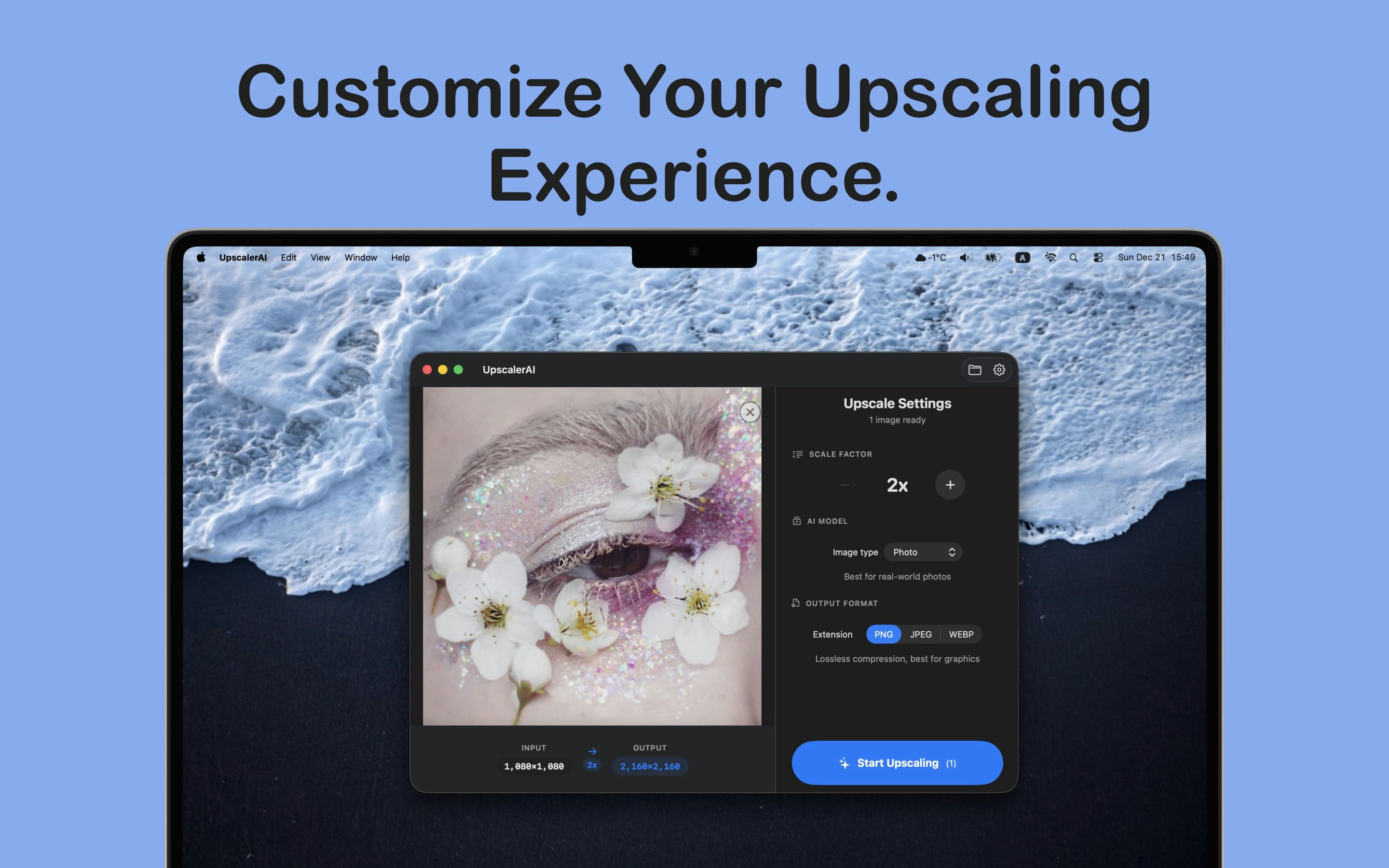 UpscalerAI gallery image