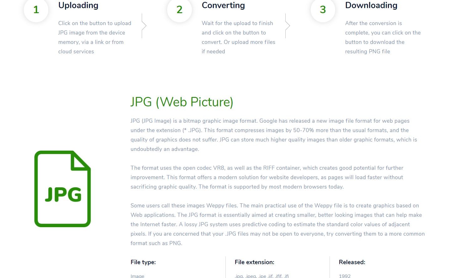 JPG to PNG Converter gallery image