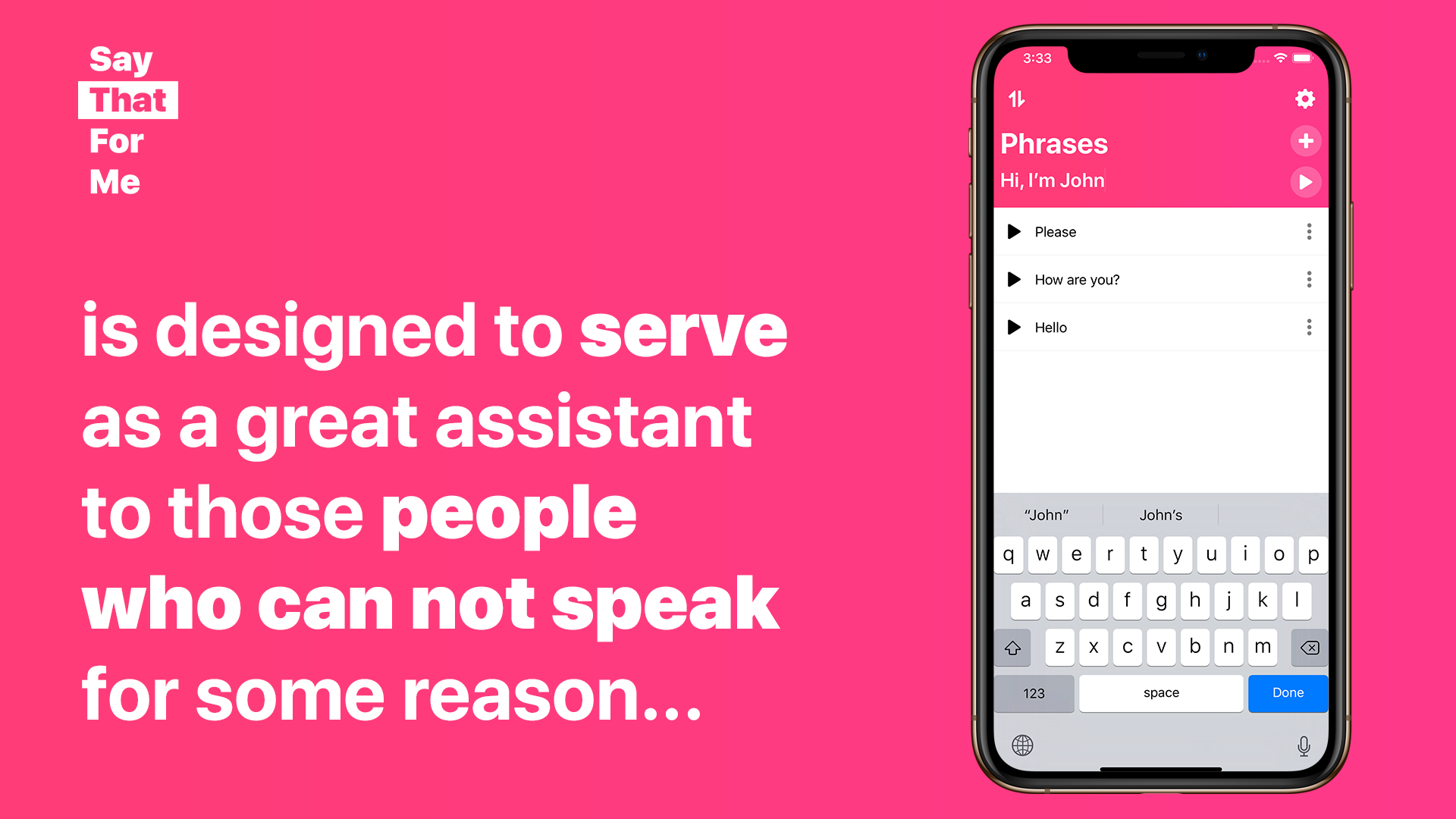 Say That For Me gallery image