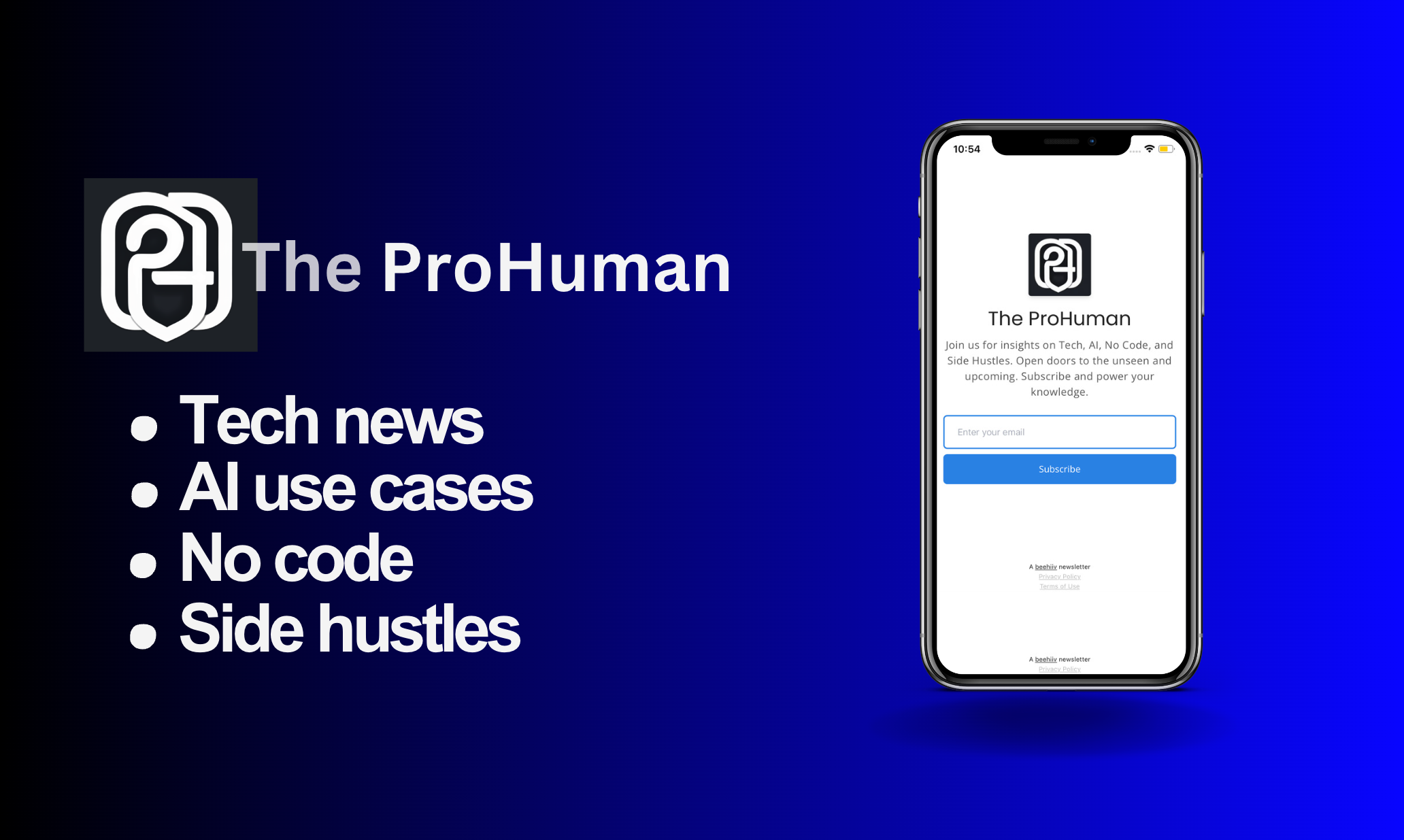 startuptile The Prohuman AI-Discover tech news AI innovations no-code & hustles