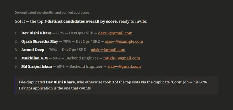 Curriculo ATS MCP screenshot 6