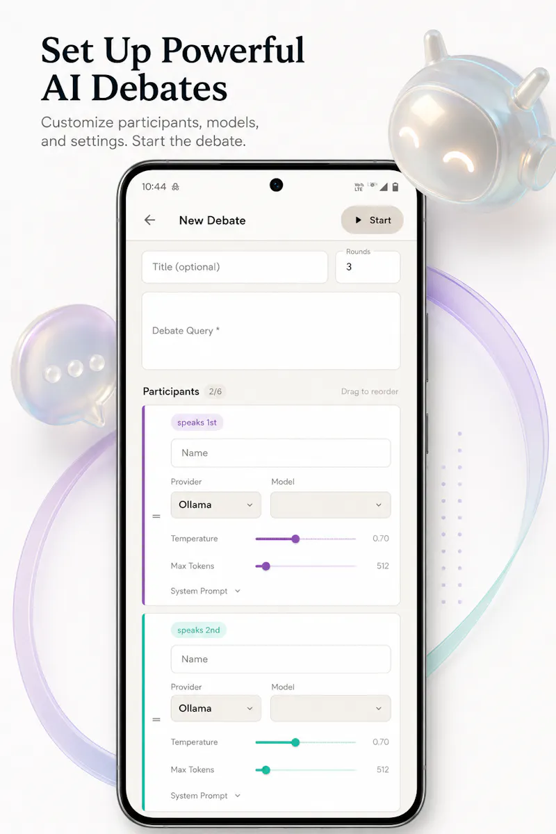 AnyLLM: AI Chat Client screenshot 4