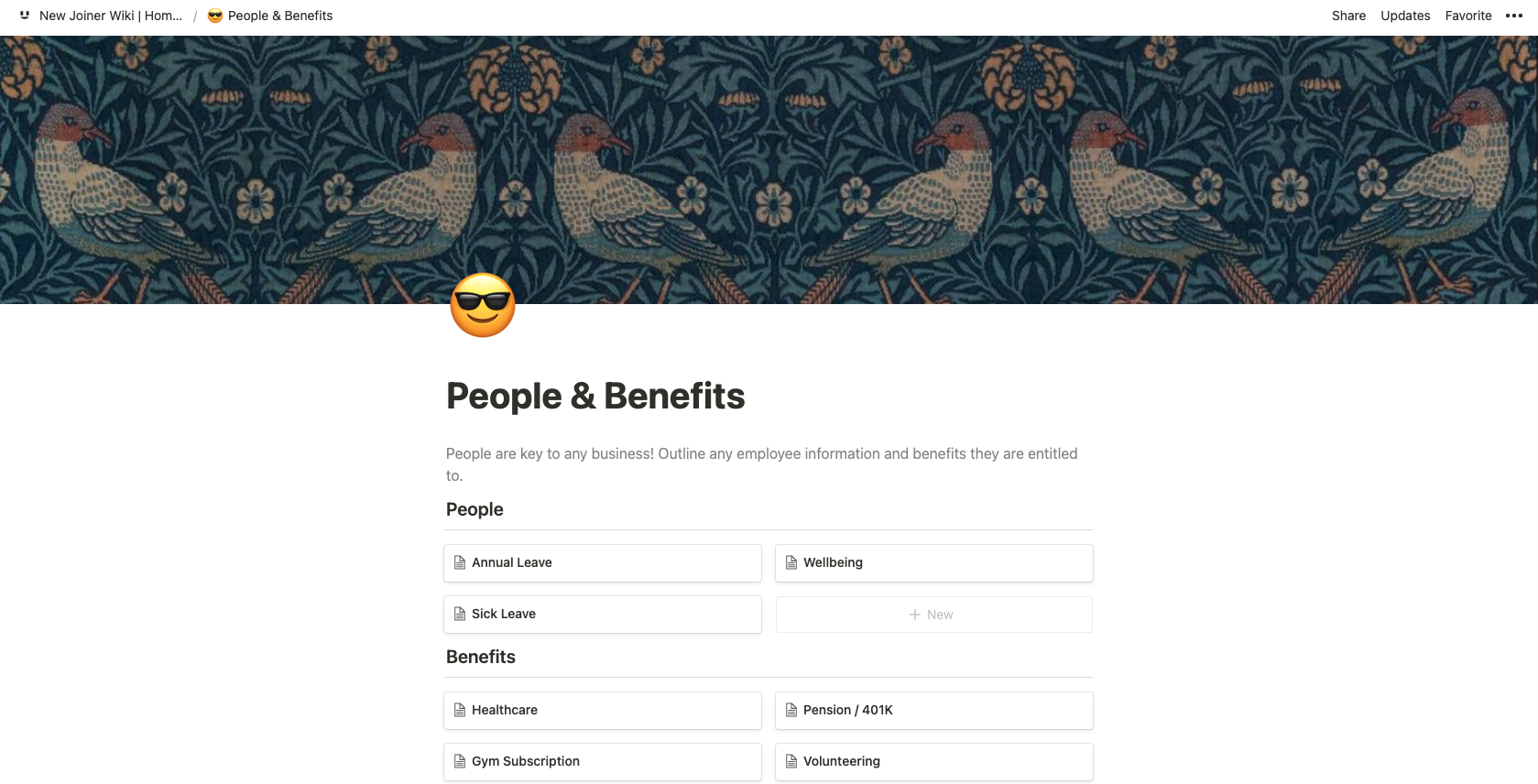 New Hire Onboarding Wiki gallery image
