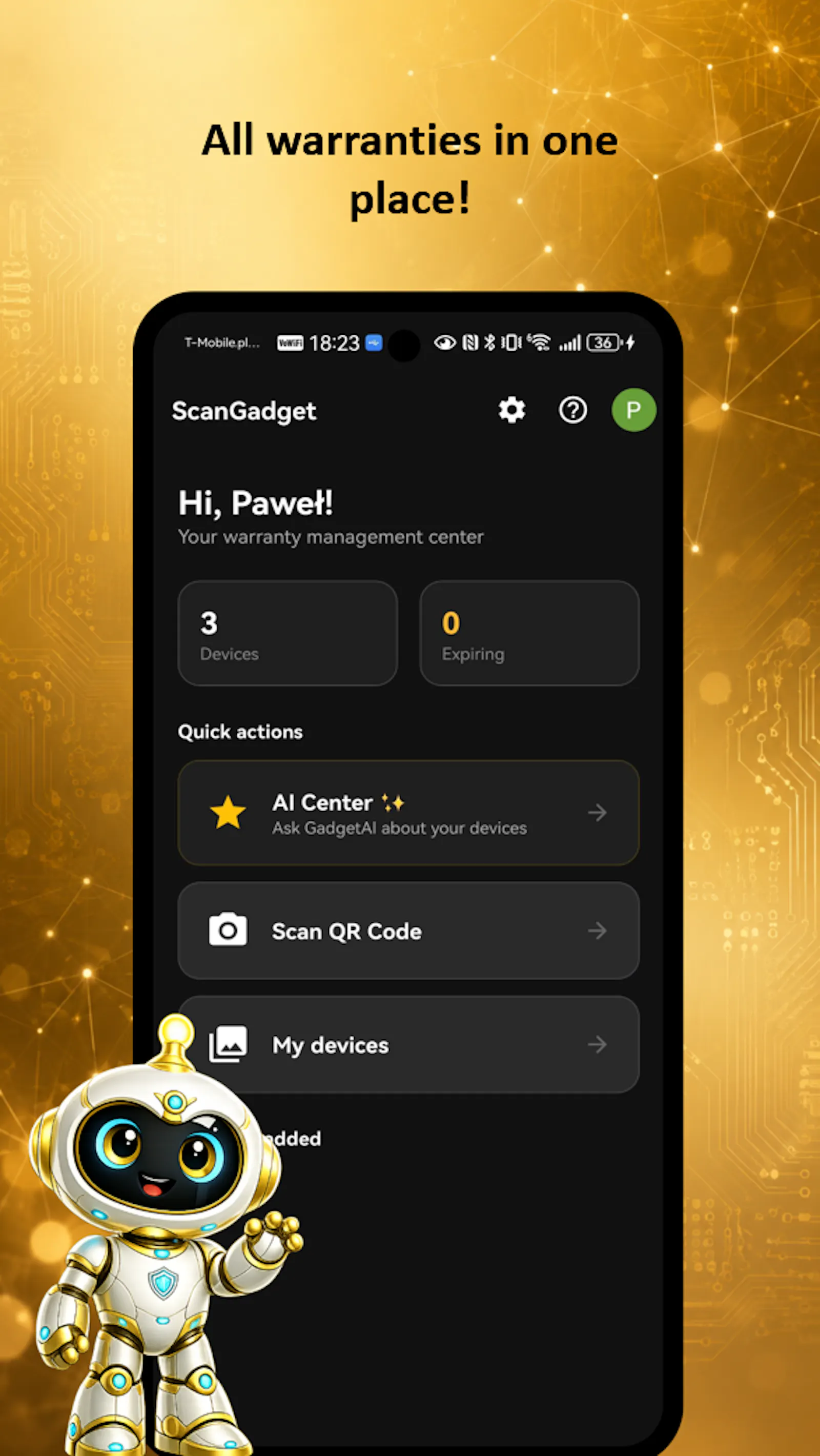 ScanGadget screenshot 1