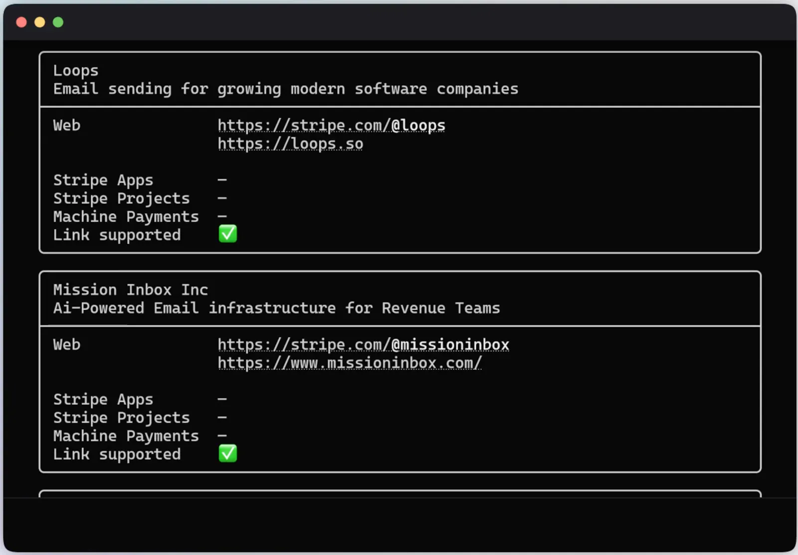 Stripe.Directory screenshot 3
