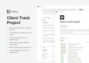 Freelancer Notion Bundle gallery image