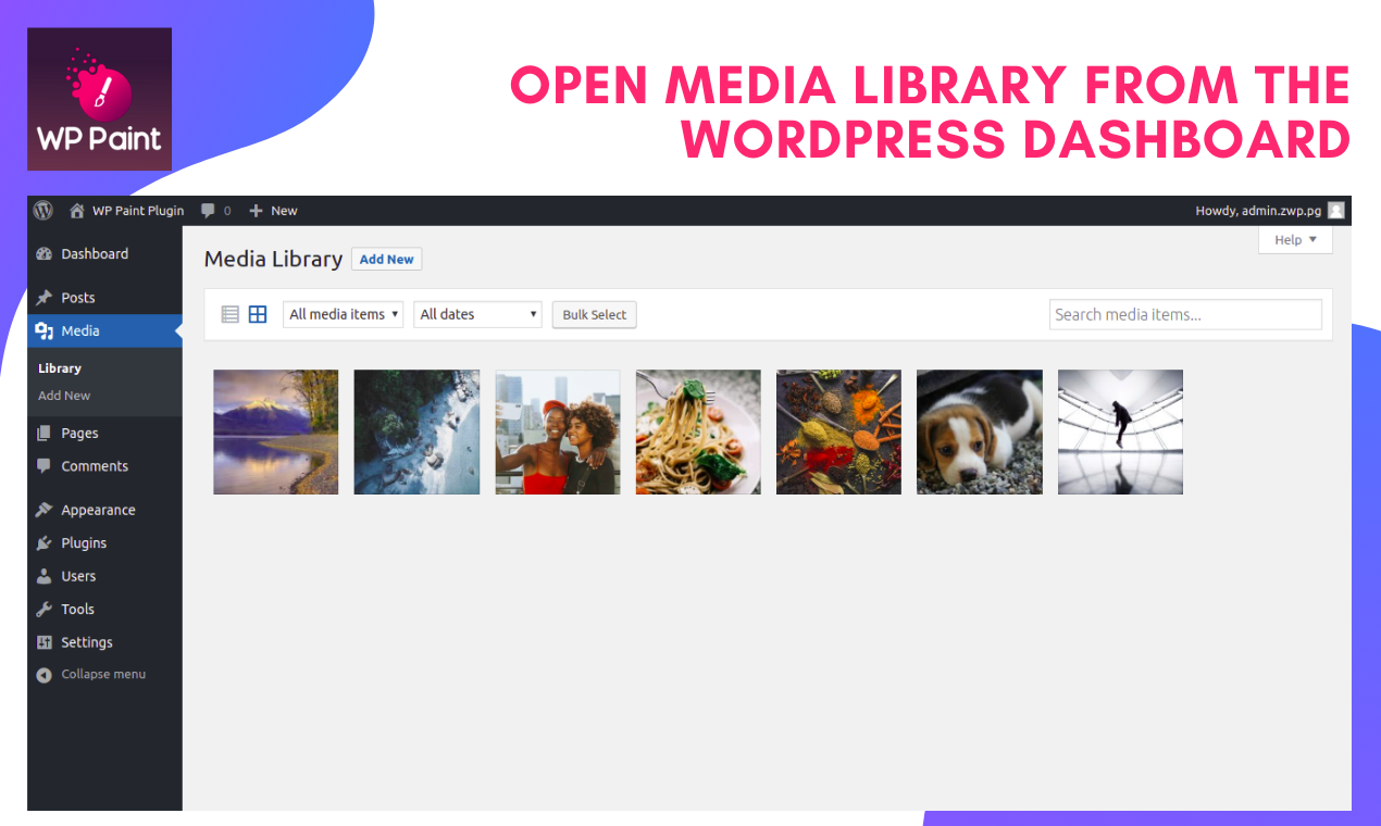 WP Paint gallery image