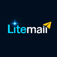 LiteMail - Product Hunt launch logo and brand identity