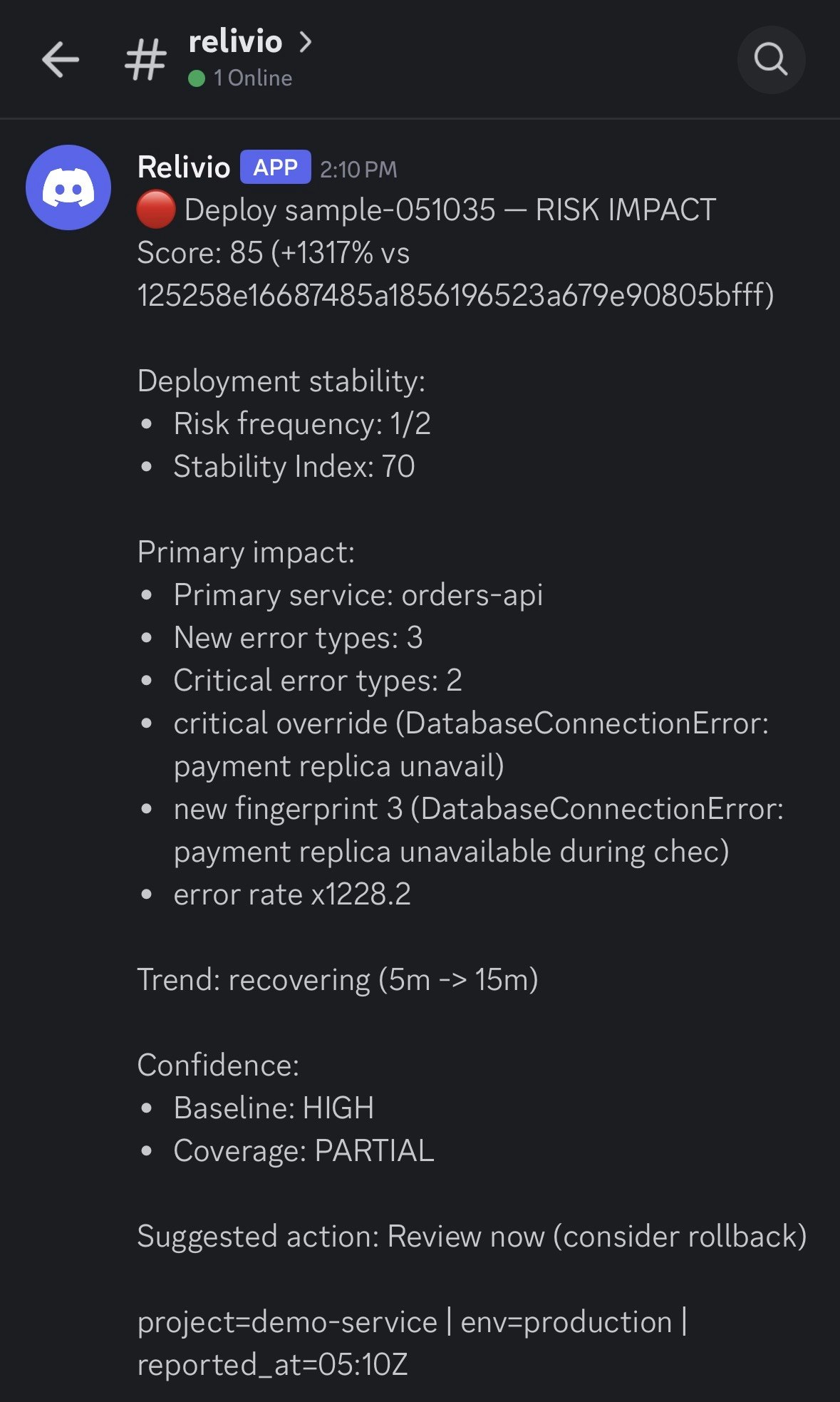 Relivio - Screenshot 5 showing product features and functionality