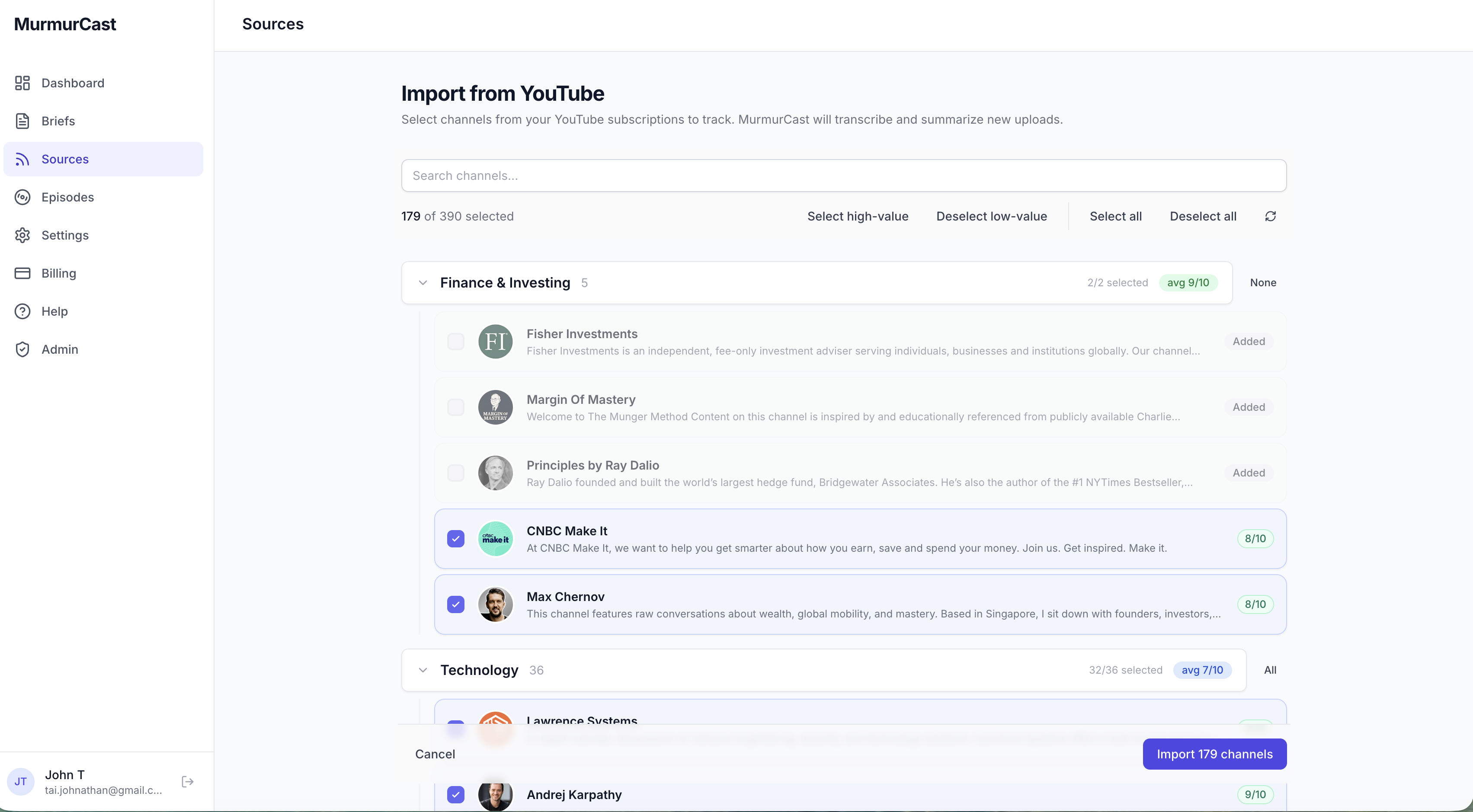 MurmurCast gallery image