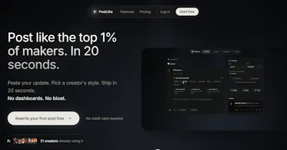 PostLike gallery image