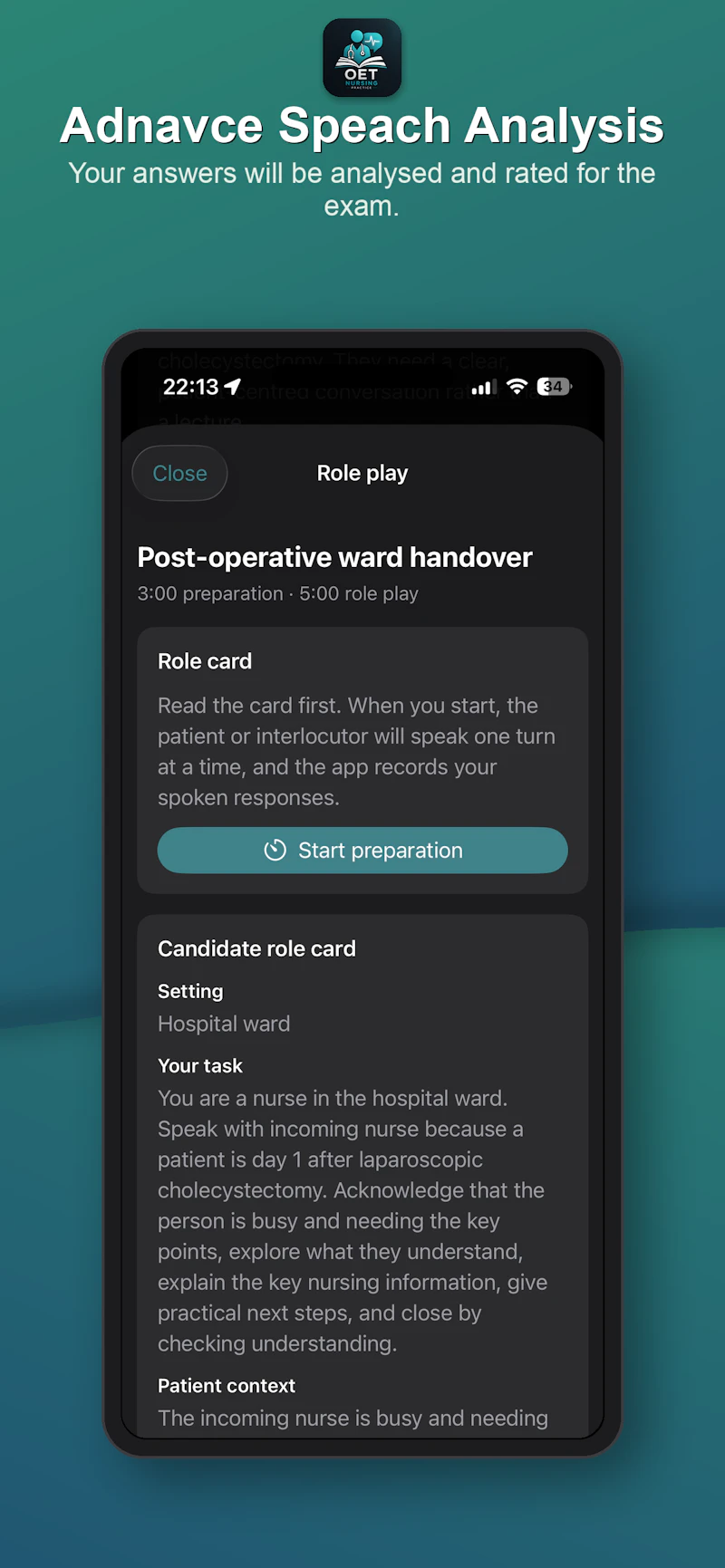 ClinSpeakOET screenshot 4