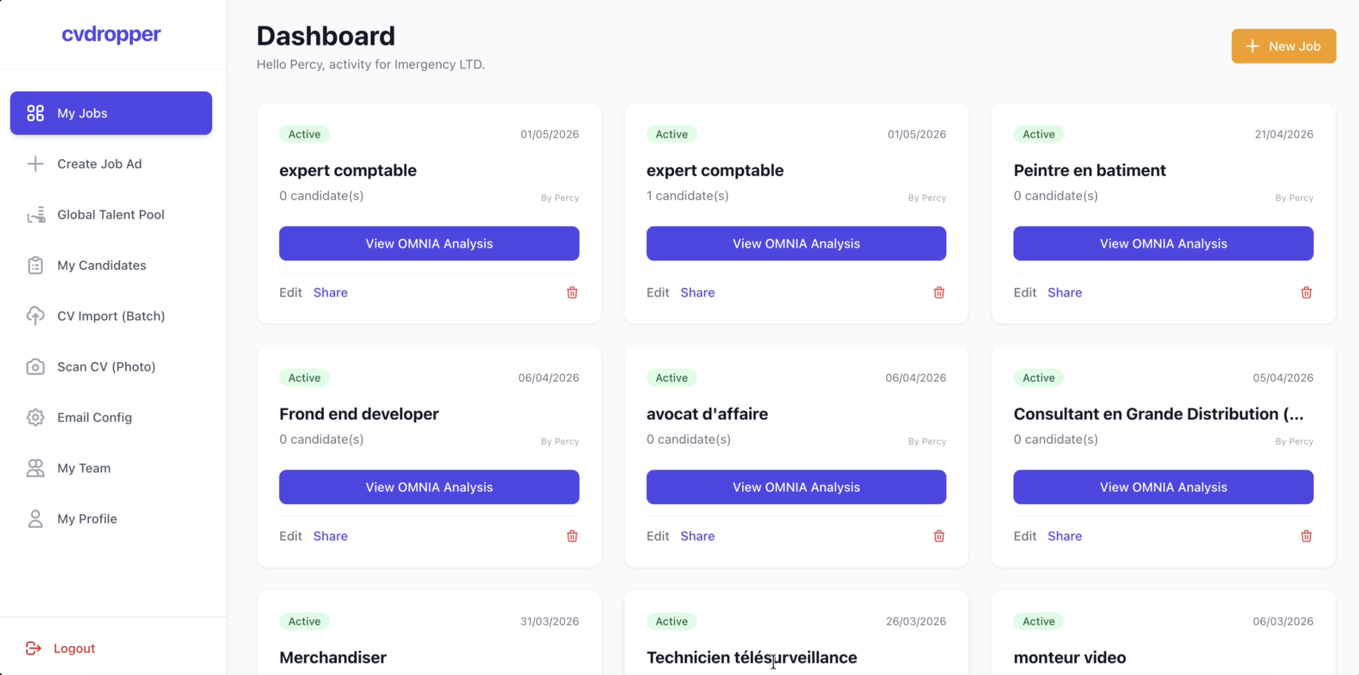 CVDropper — AI-Powered Hiring Engine gallery image