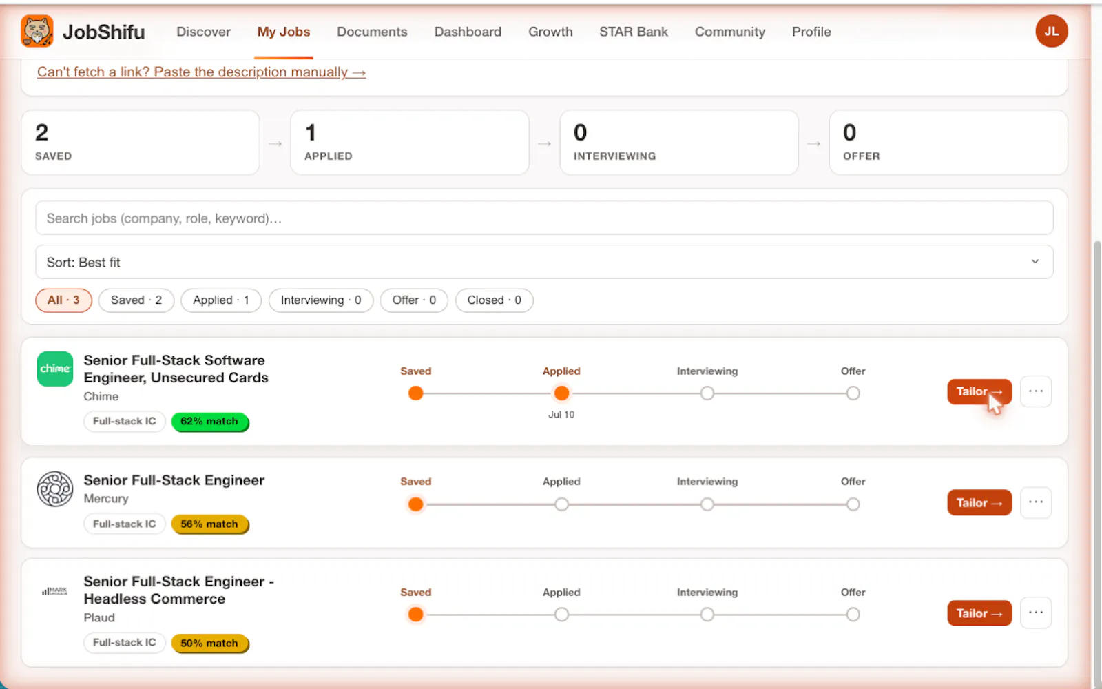 JobShifu screenshot 5