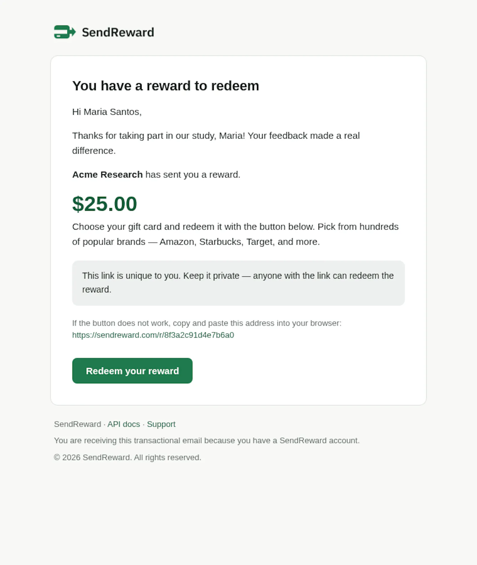SendReward.com screenshot 4