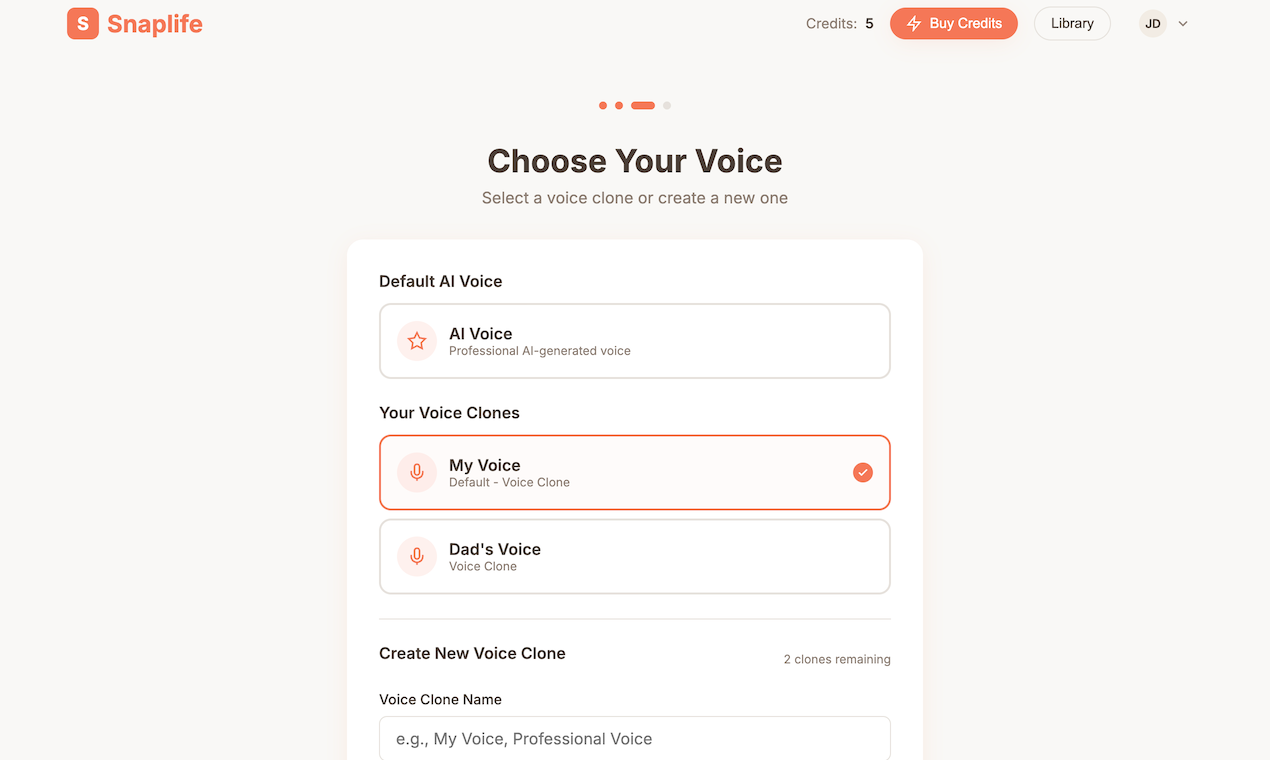 Snaplife AI gallery image