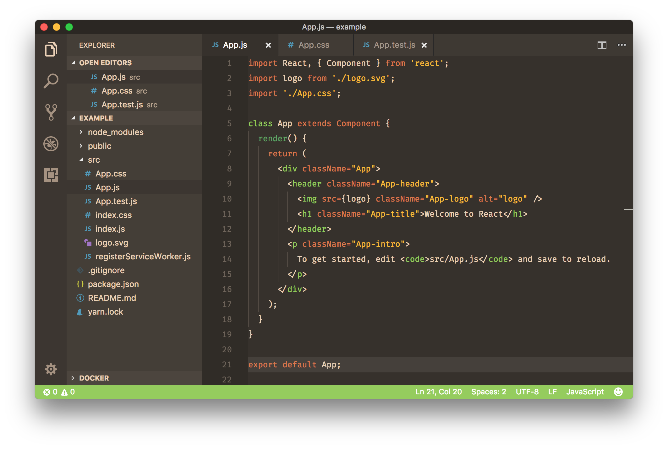 Rainglow Color Themes gallery image