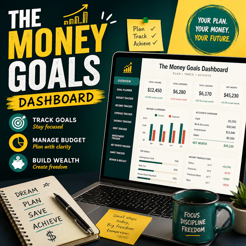 The Money Goals Dashboard  screenshot 3