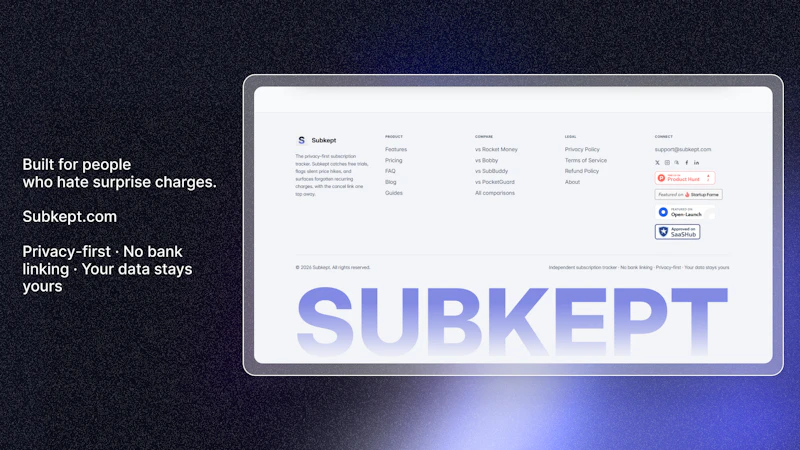 Subkept screenshot 8