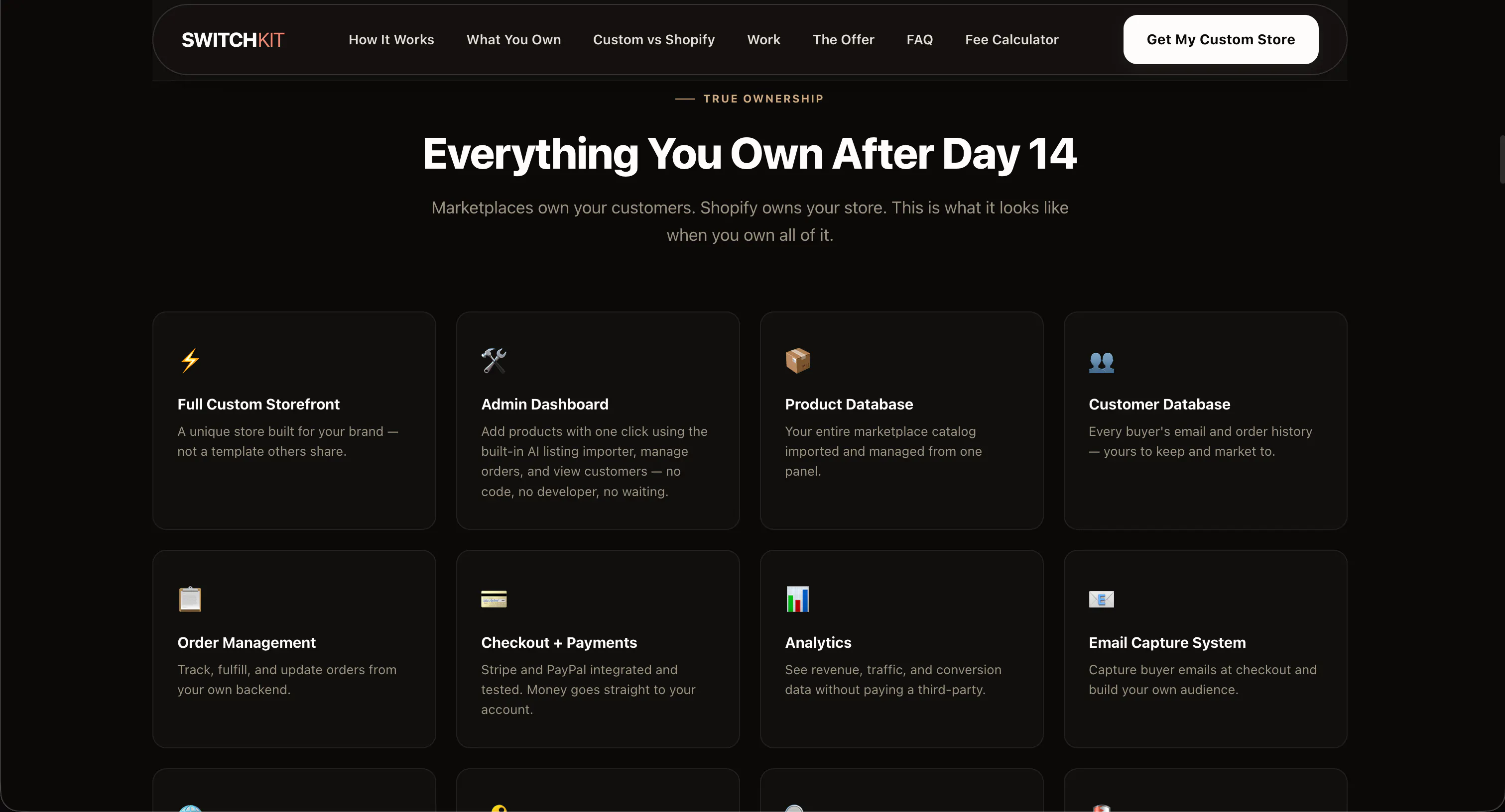 SwitchKit by FEWERtabs—Custom Ecommerce gallery image
