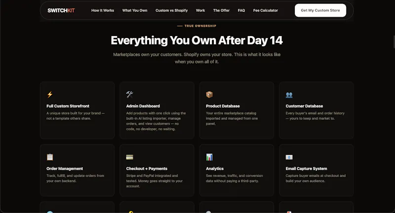 SwitchKit by FEWERtabs—Custom Ecommerce screenshot 4