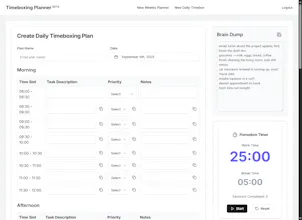 Timeboxing App gallery image