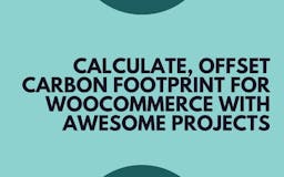 Carbon Balance for WooCommerce media 2
