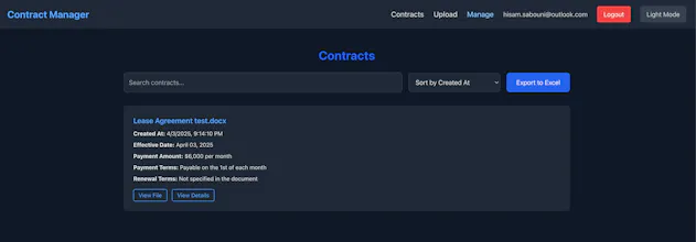 AI Contract Manager gallery image