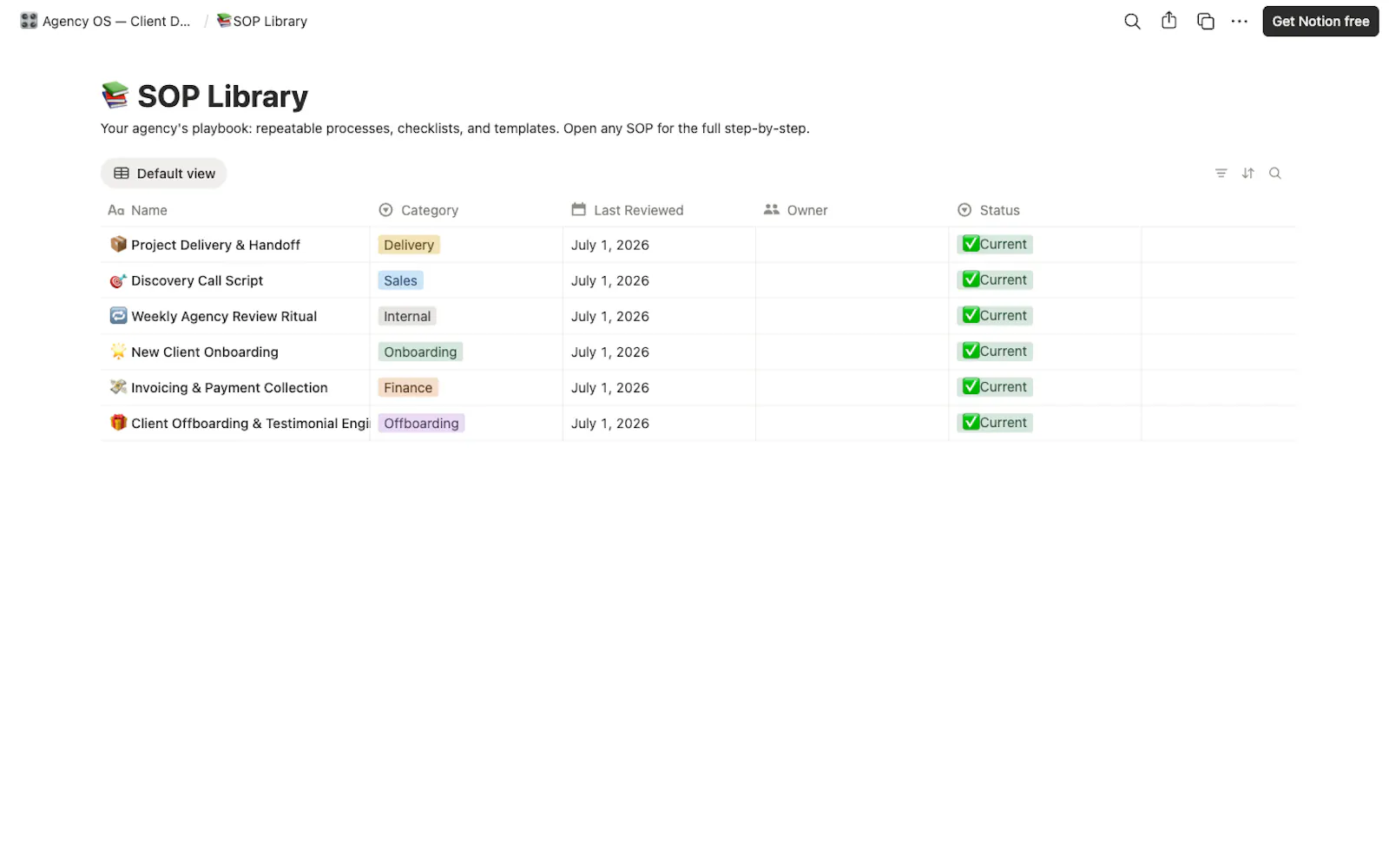 Agency OS screenshot 6