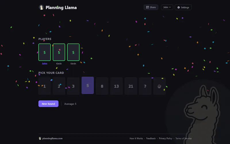Planning Llama screenshot 2