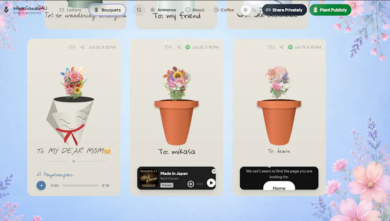 WholeGarden4U screenshot 3