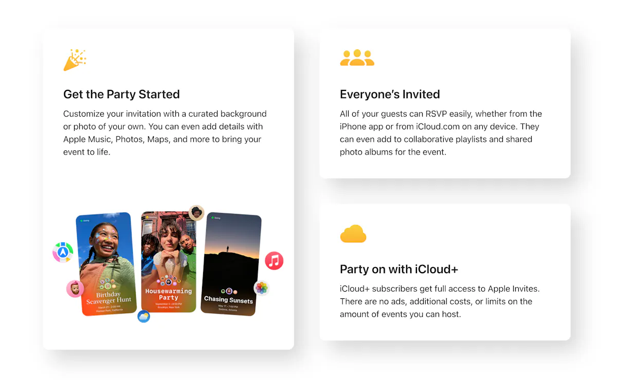 Apple Invites