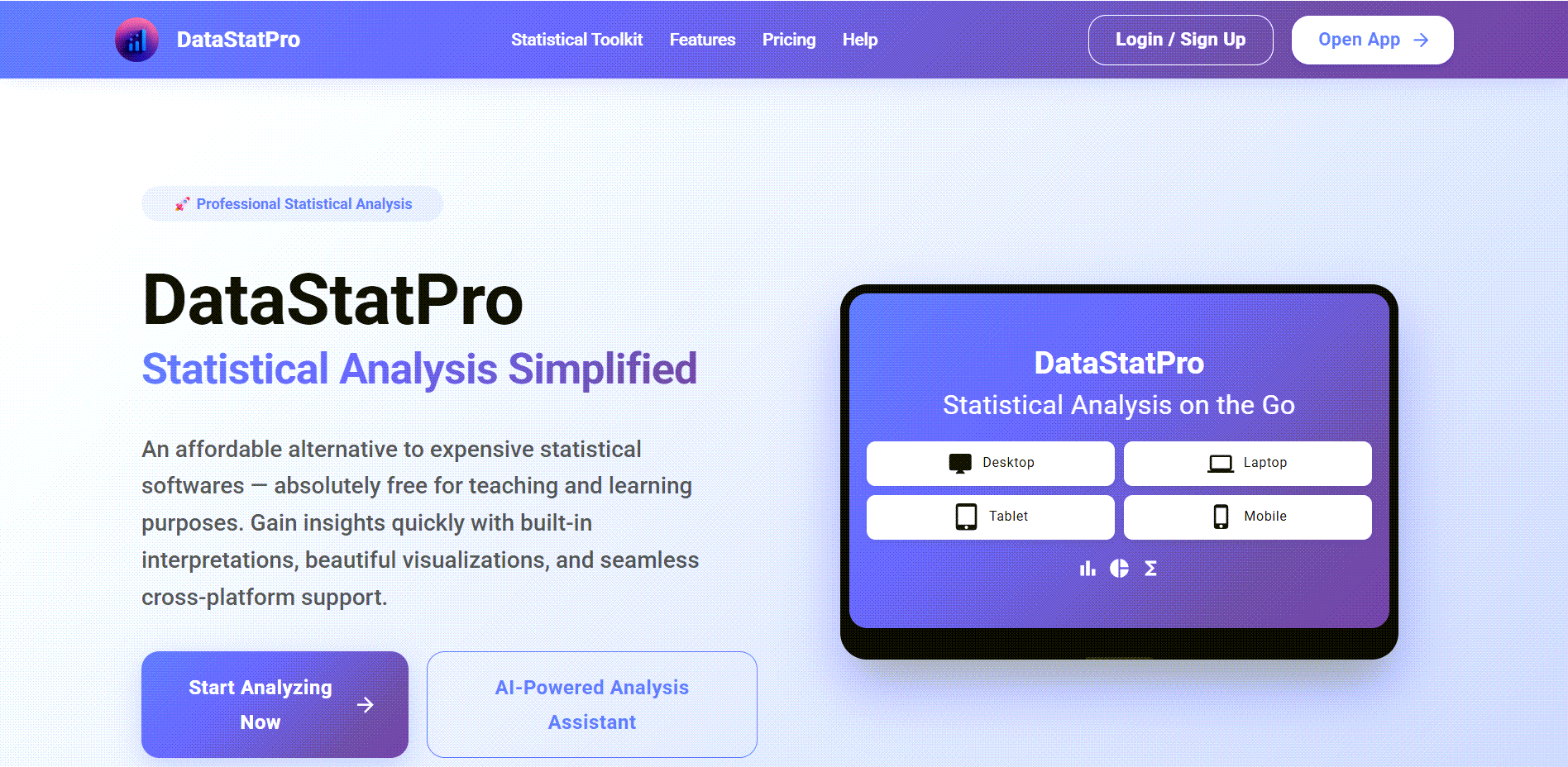 DataStatPro media 3