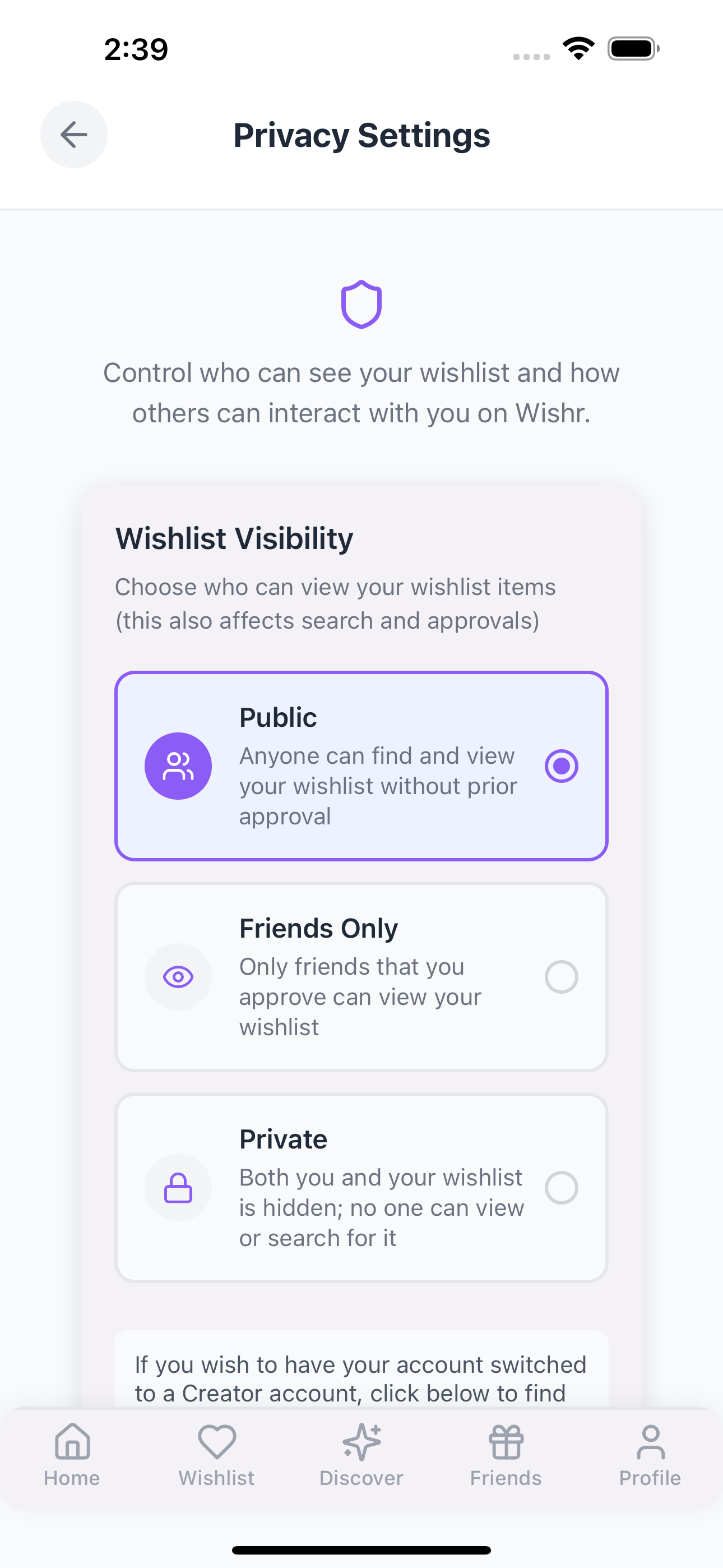 Wishr gallery image