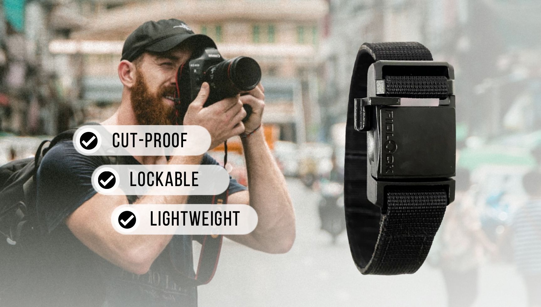 LOOP: Backpack Anti-Theft Magnetic Strap