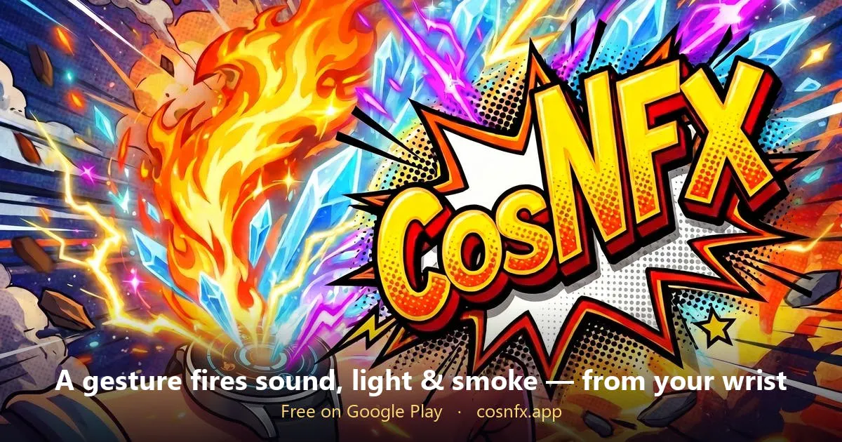 CosNFX: Costume Gesture SFX gallery image
