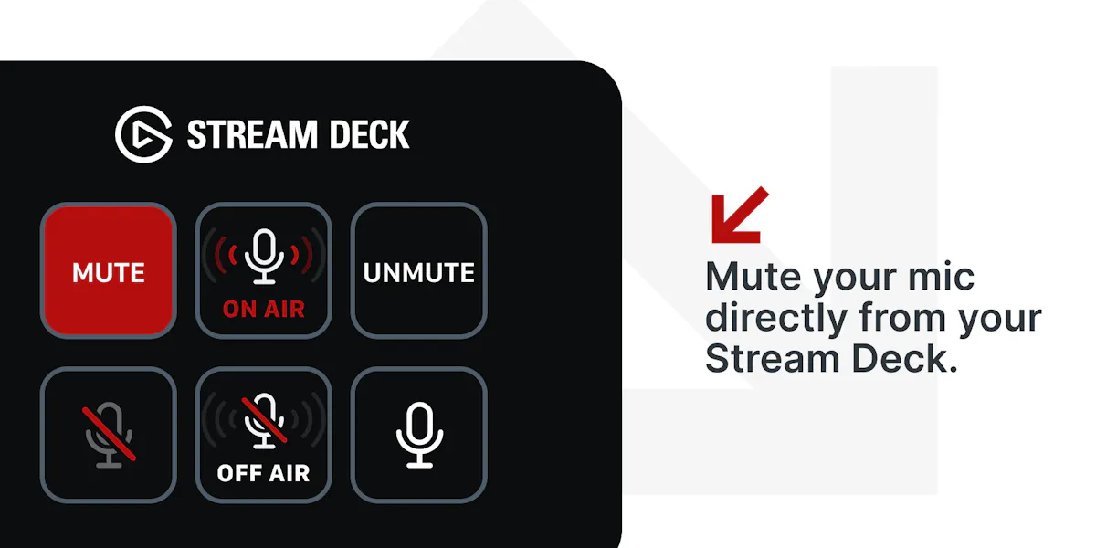 Mic Drop + Stream Deck