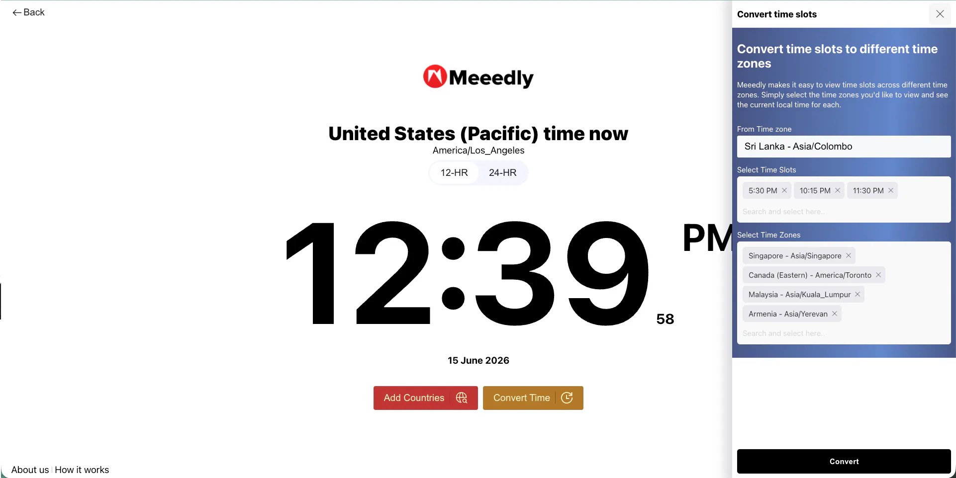 Meeedly Time Converter gallery image