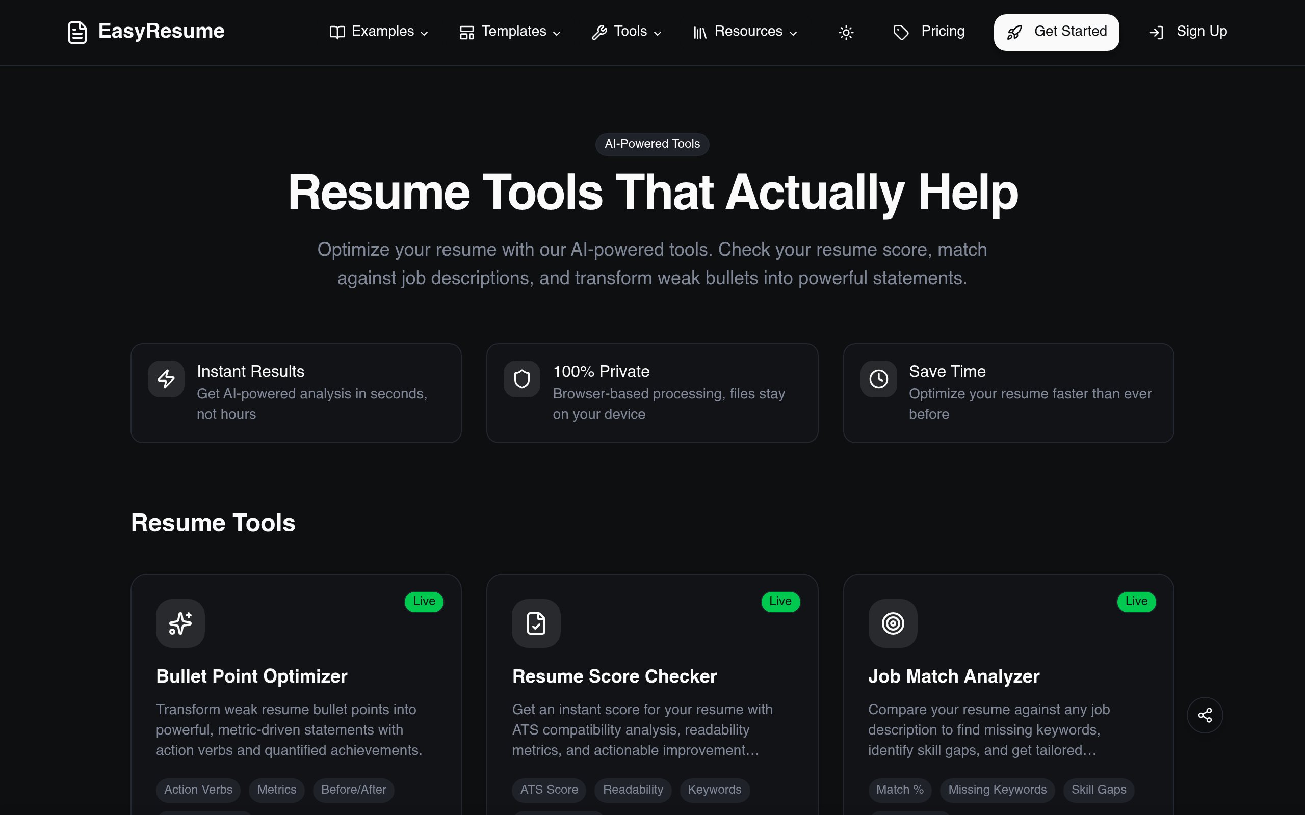 EasyResume Online gallery image