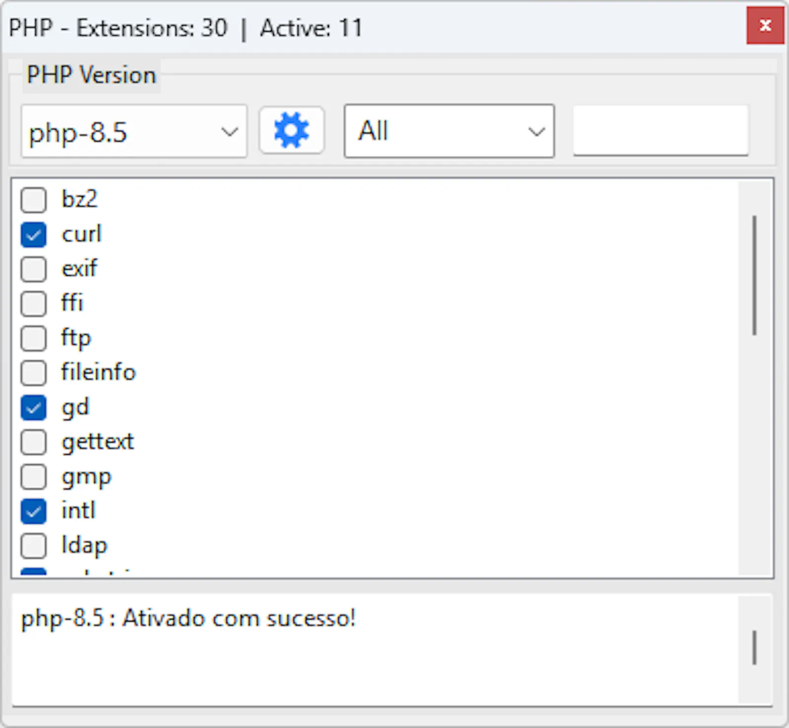 AMPulseServer screenshot 2